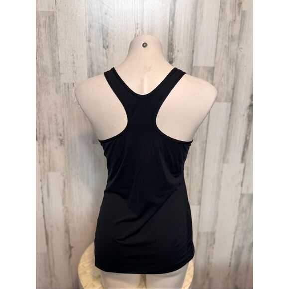 Nike Dri-Fit Black Racerback Athletic Tank Top – Women’s Medium | Running Workou - Picture 4 of 7